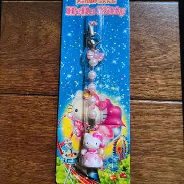 헬로키티 2004년 세이부 놀이공원 한정판 숏 스트랩