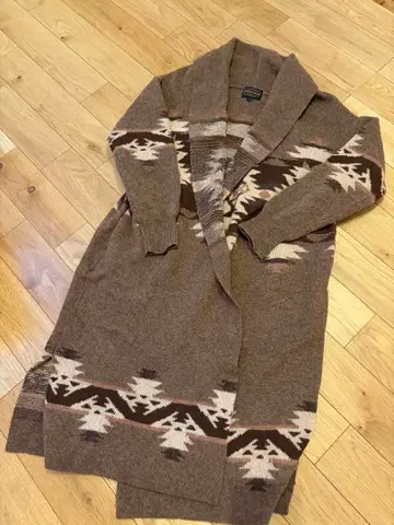 새상품급 B:MING by BEAMS 별주 PENDLETON 롱 가디건