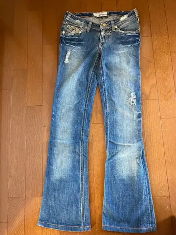 & Company 부츠컷 데님 플레어 데님