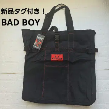 초레어 90s! 택 포함 미사용 데드스탁 BAD BOY 나일론 토트백