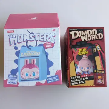 POP MART LABUBU & POP CORN 2개 세트