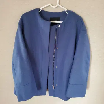 UNITED ARROWS 파랑 아우터 지퍼 포함