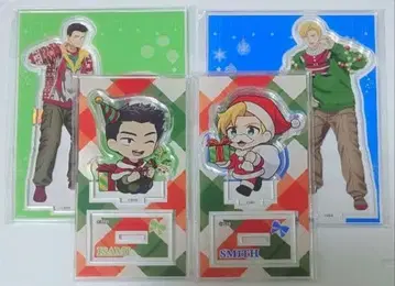 용기 폭발 번 브레이번 크리스마스 아크릴 스탠드 4종 세트 이사미 스미스