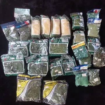 KATO 철도 모형용 풀 소재 세트 다수 건담 프라모델 디오라마