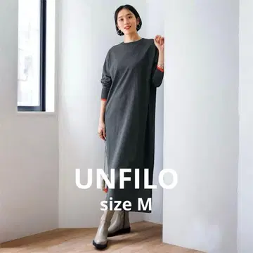 새상품급 UNFILO 자유구 워셔블 니트 원피스 size M