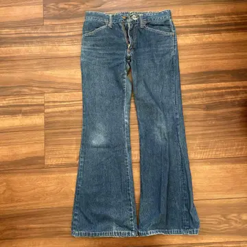 BISON 플레어 데님 70-80s 빈티지 데님 부츠컷 남성용