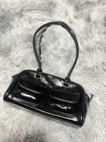 Stand oil 블랙 chubby bag