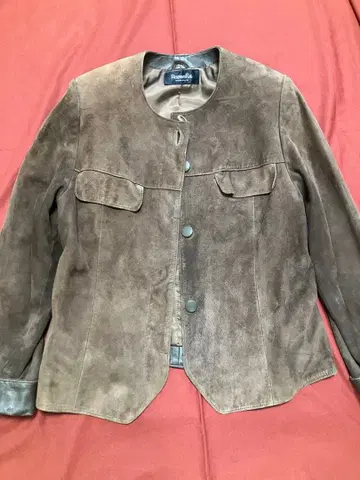 Rozenfur 브라운 스웨이드 자켓