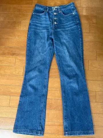 TINA: JOJUN 세미 플레어 데님 팬츠