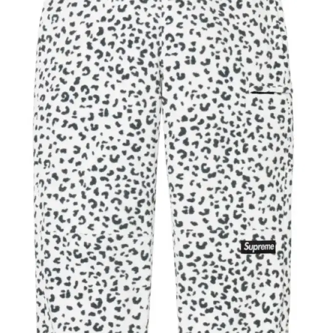 Supreme Polartec Leopard Pants XL