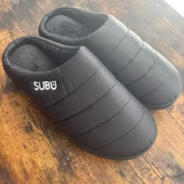 SUBU 블랙 슬립온