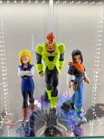 인조인간 16호 17호 18호 출진 덤 포함 드래곤볼 피규어 셀