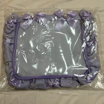 자카마트 프릴 이타백 A4 라벤더 보라색