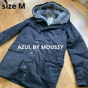 AZUL BY MOUSSY 2WAY 모즈 코트 블랙/M