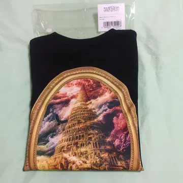 Mrs. GREEN APPLE 바벨탑 티셔츠 S 사이즈 블랙