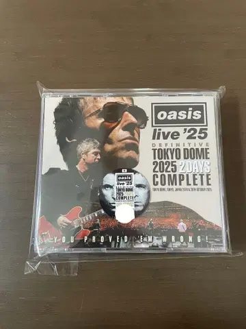 oasis DEFINITIVE TOKYO DOME 2025