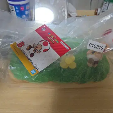 [ 새상품 ] 제일복권 슈퍼 마리오 B상 키노피오 티슈 케이스