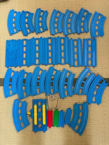 프라레일 레일 세트 곡선 분기 레버 포함