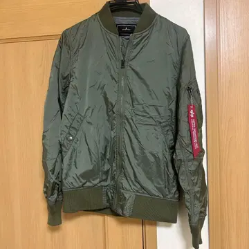 MA-1 플라이트 자켓 올리브 그린