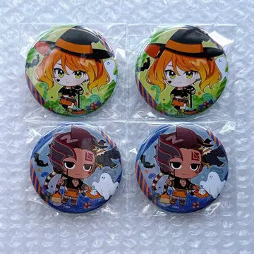 나침반 치이 쨩 이스타카 카페 할로윈 캔뱃지