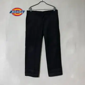 00s 디키즈 873 슬림 스트레이트 멕시코제 블랙 34 x 30
