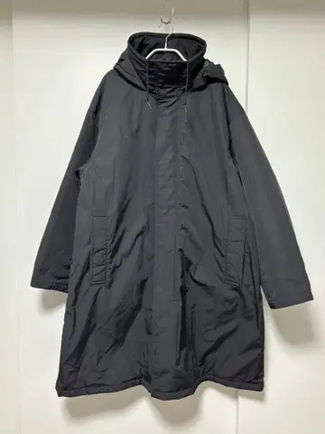 UNIQLO C 후디드 코트 블랙 L 사이즈