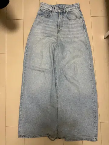 ZARA 오버 다이 배기 데님 44