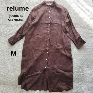 JOURNAL STANDARD relume 린넨 셔츠 원피스 M