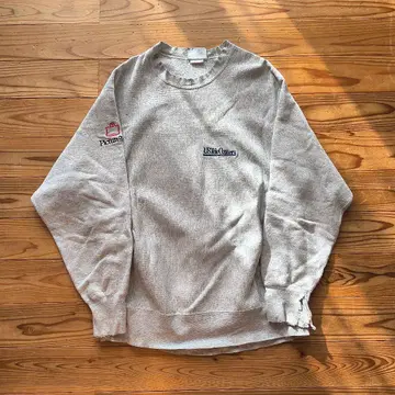 Lee 리버스 위브 그레이 맨투맨 XL 데미지