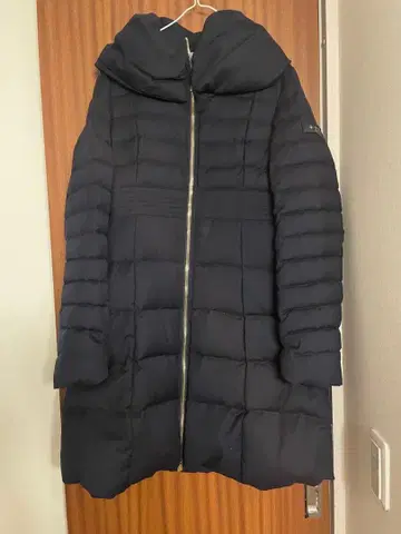 TATRAS 다운 코트 울 네이비 40