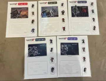 제5인격 pixel-Art 아크릴 디오라마 A,B,C,D,E 5종 세트