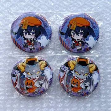 컴퍼스 콜랩스 브레도라 카페 할로윈 캔뱃지