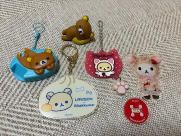 리락쿠마 코리락쿠마 키링 굿즈 5종 세트 [새상품급]