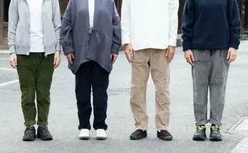 우나기노네도코 코듀로이 몸빼 S 사이즈 네이비