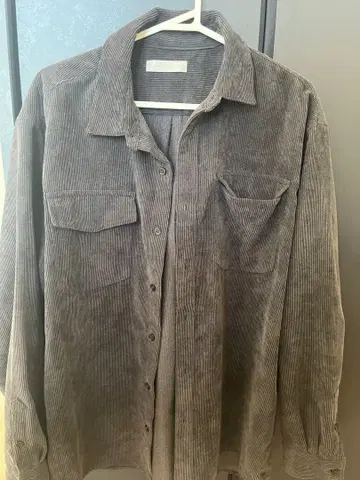 그레이 코듀로이 셋업