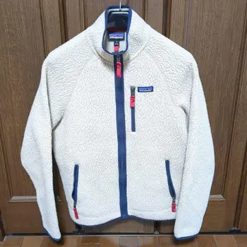 patagonia 플리스 자켓 M 크림색