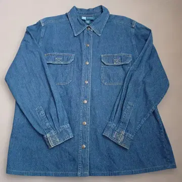 90s 홍콩제 AVENUE BLUES 데님 셔츠 M