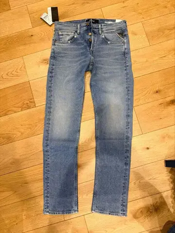 REPLAY 스트레이트 핏 청바지