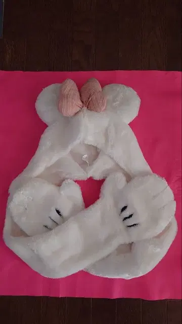 디즈니 미니 머플러 팬캡