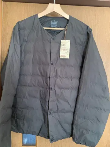 무인양품 노카라 자켓 다크 그레이 XL