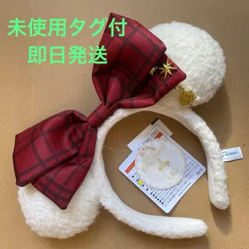 [ 미사용 택 포함 ] 디즈니 크리스마스 머리띠 릴 린린