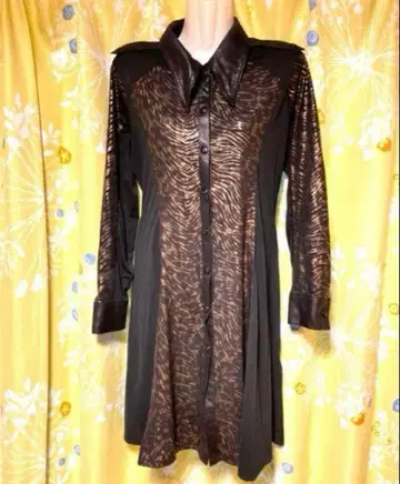 큐티 플래시 셔츠 원피스 맥브링 y2k 다크 코어