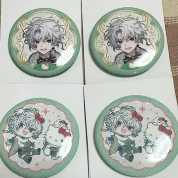 산리오 콜라보 무라쿠모 카게츠 캔뱃지