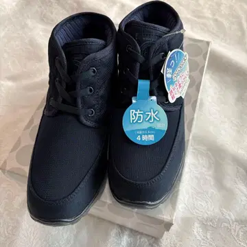 미사용 새상품 Hiromichi Nakano 방수 네이비 스니커즈