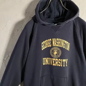 챔피온 후드티 빅 로고 프린트 로고 M IW3