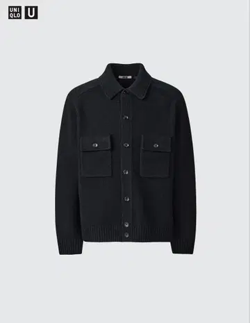 라무 니트 자켓