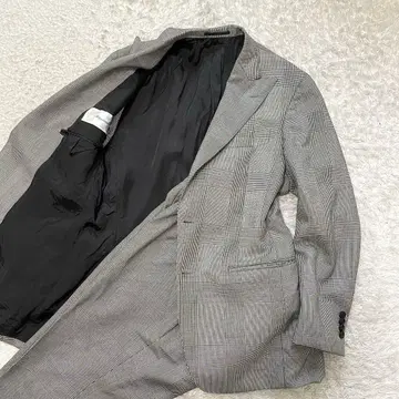 새상품급 알티자나레 셋업 스트라이프 그레이 46 M