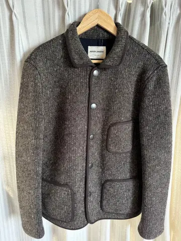 MARKAWARE 울 코튼 비치 크로스 자켓