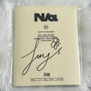 izna N/a 사인 앨범 정운