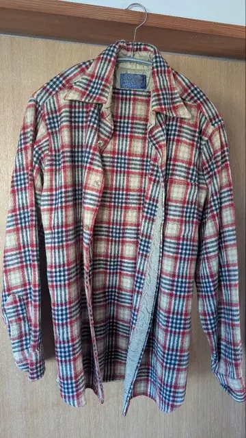Pendleton 체크 무늬 플란넬 셔츠